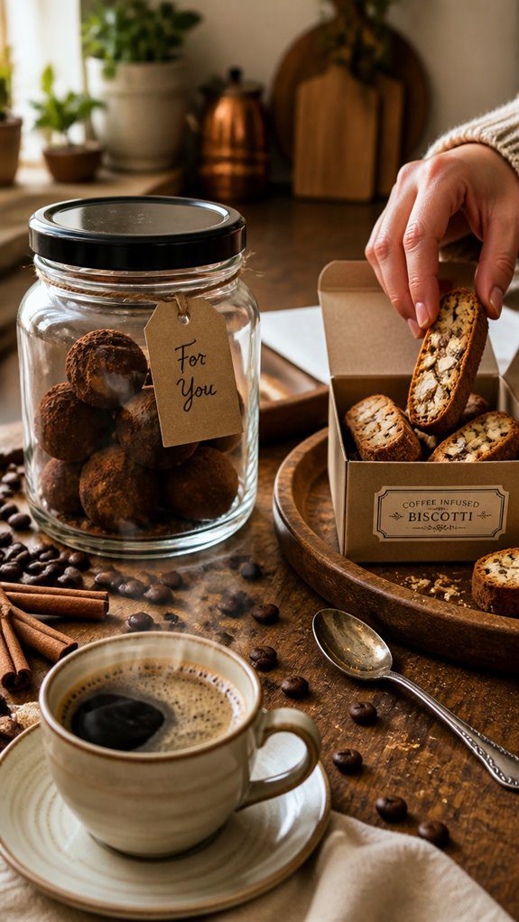 coffee themed edible gifts
