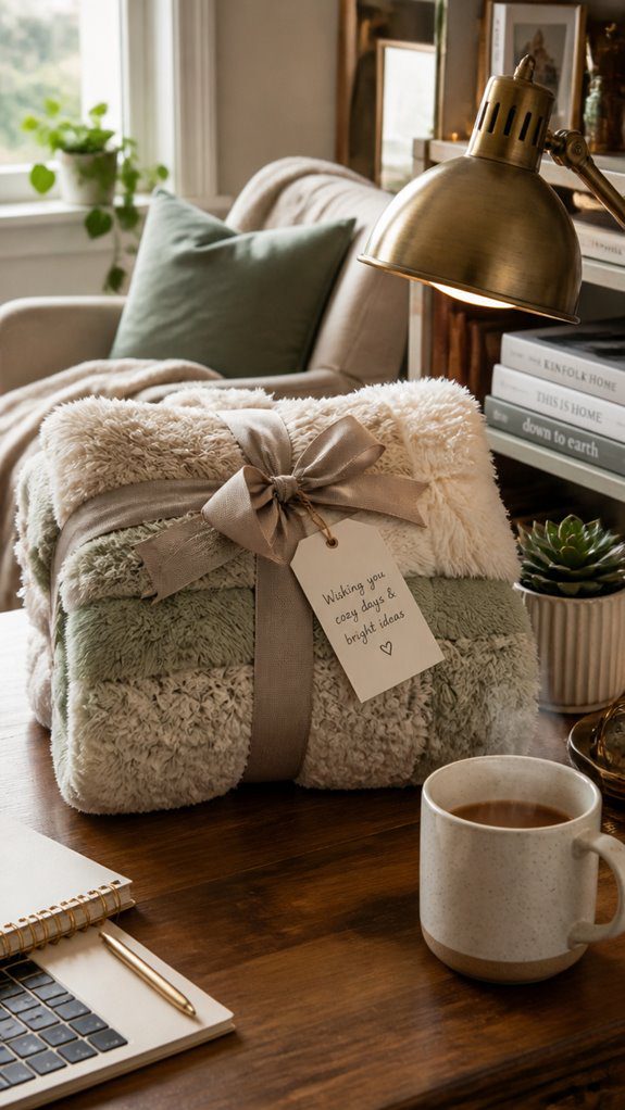 cozy comfortable workspace essentials