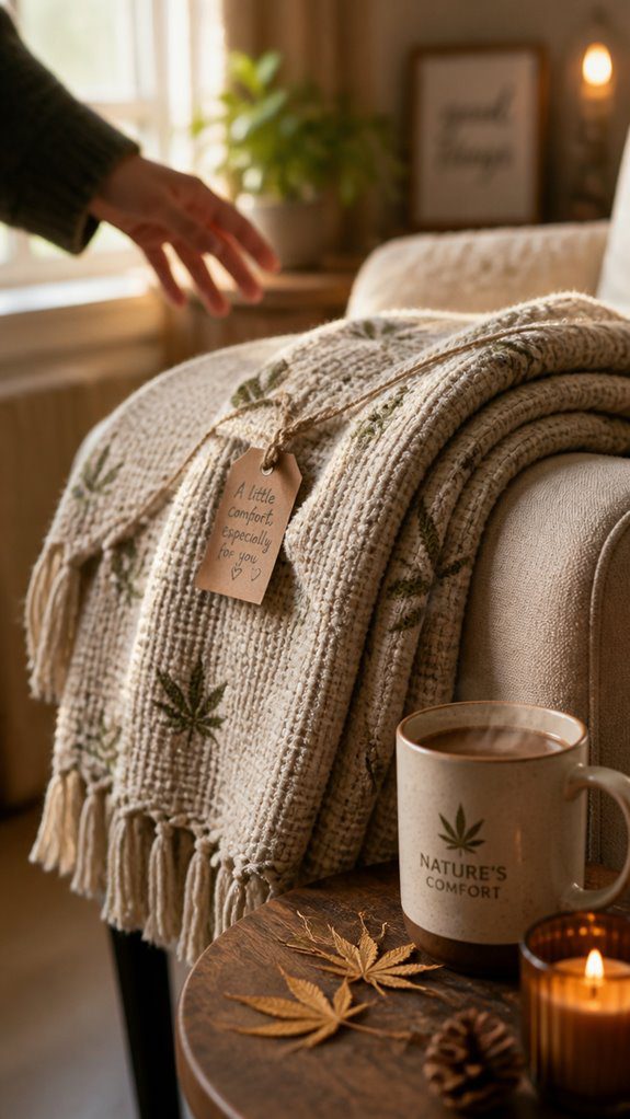 cozy textiles for relaxation