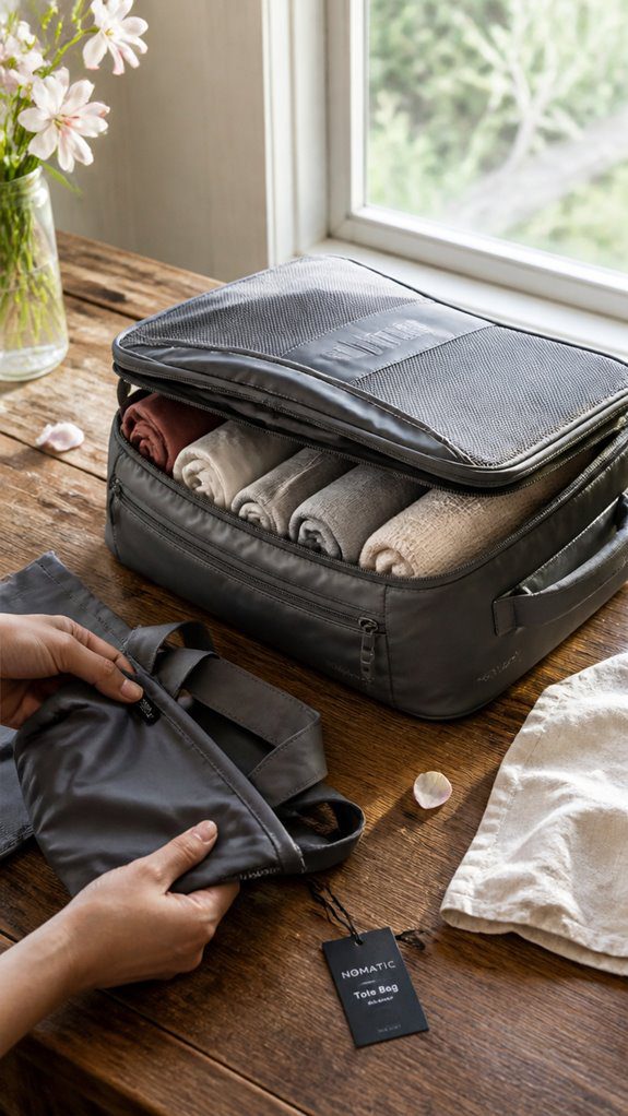 efficient organized travel packing