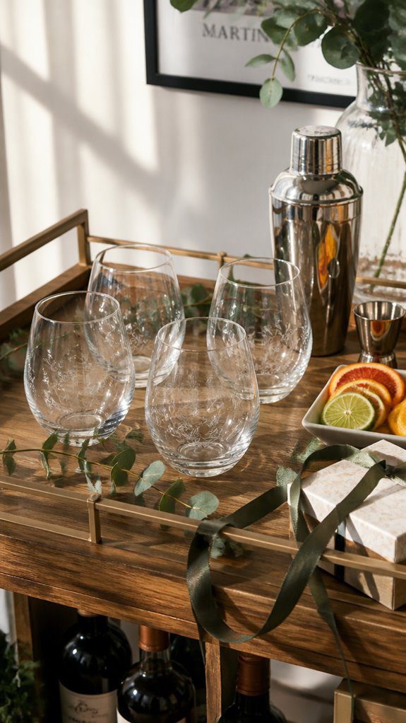 elegant durable personalized drinkware