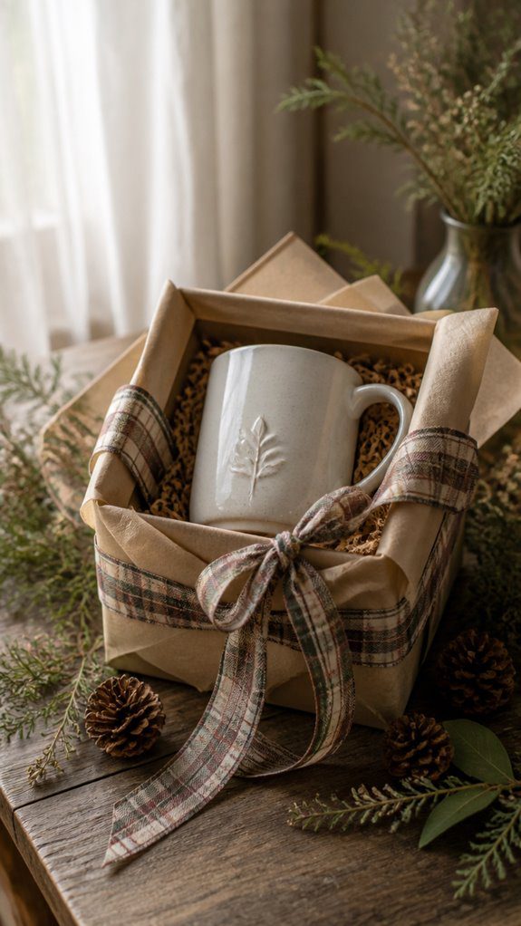 elegant personalized gift presentation