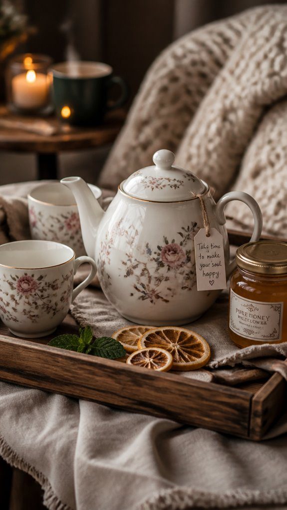 elegant tea accessories enhance relaxation