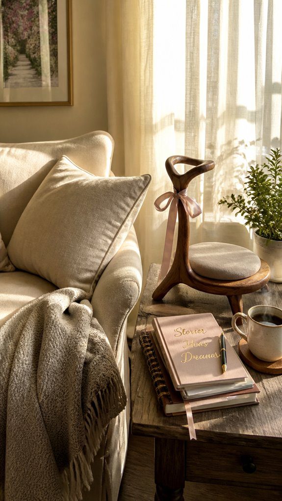 ergonomic comfortable writing space