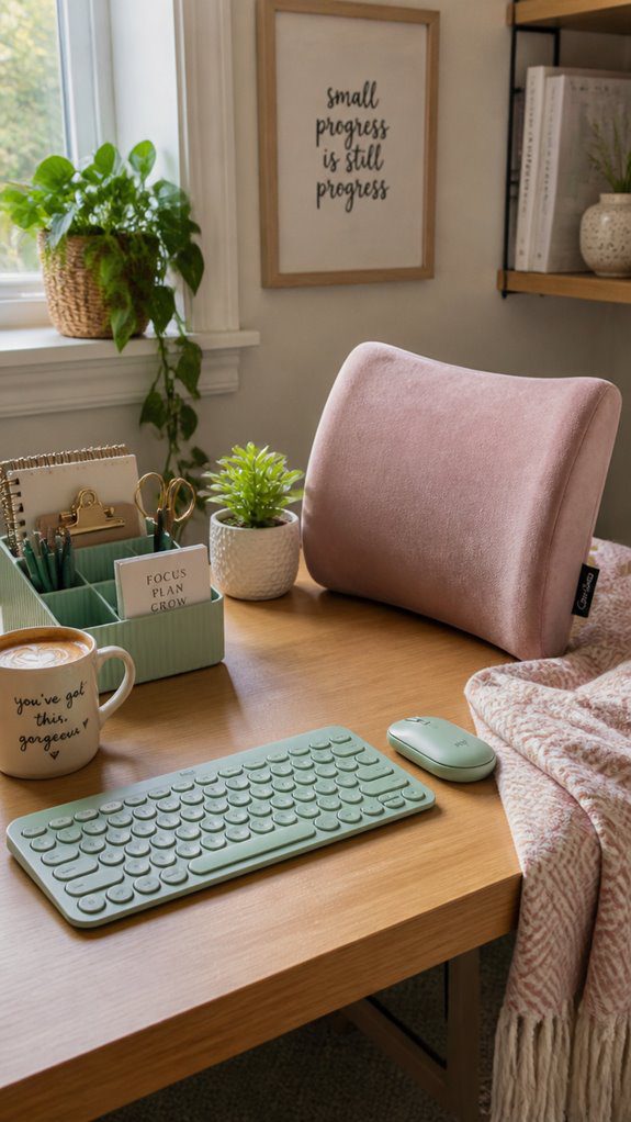 ergonomic noise reducing organizers
