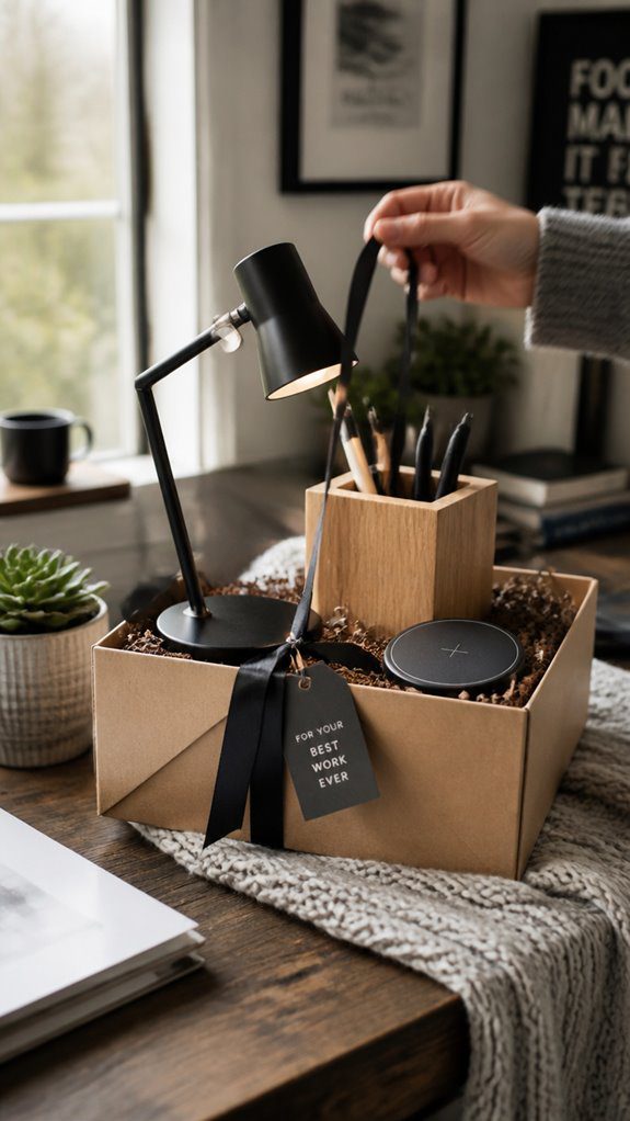 ergonomic stylish organized workspace