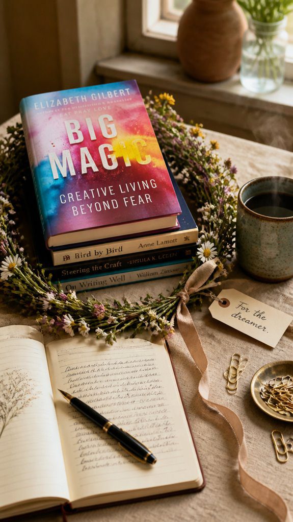 inspiration through writing books