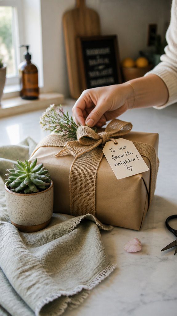 meaningful personalized neighbor gifts