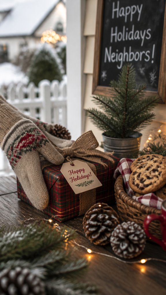 neighborhood gift exchange tradition