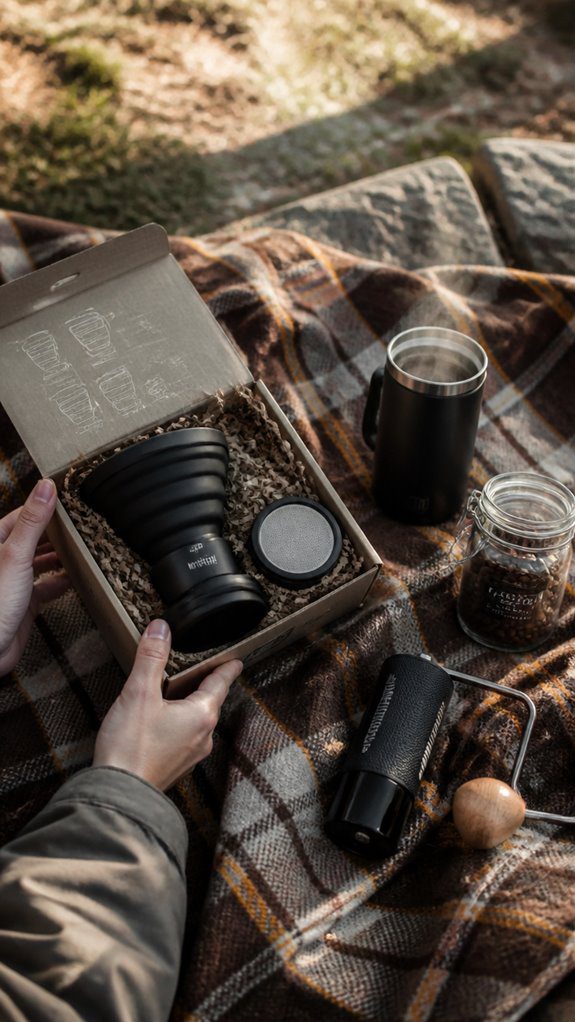 on the go coffee brewing