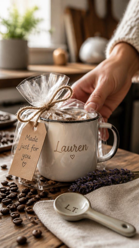personalized coffee gift customization