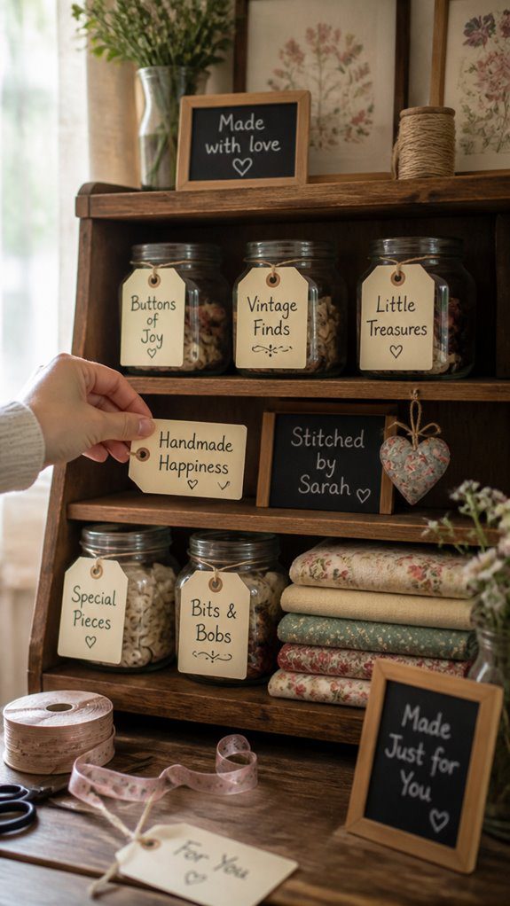 personalized craft labels significance