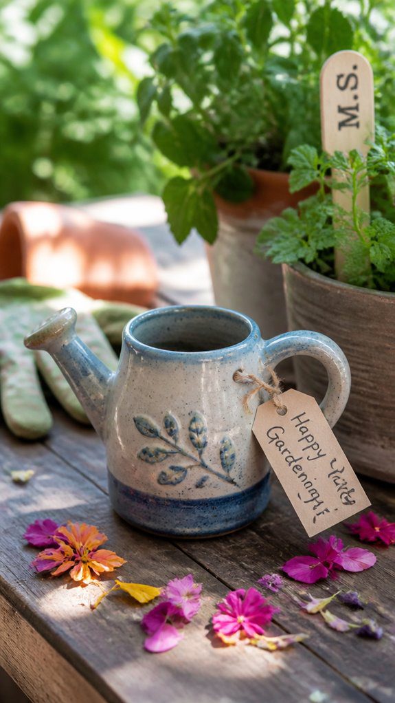 personalized garden gift touches