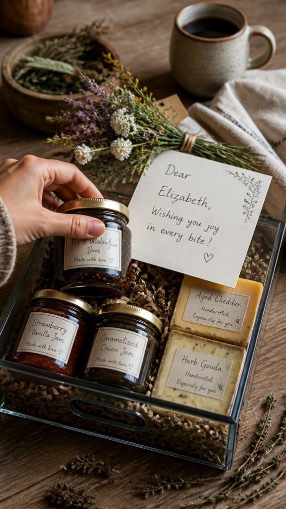 personalized gourmet gift sets