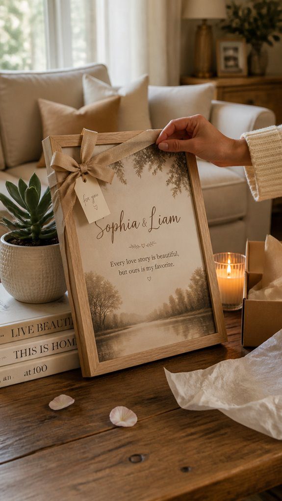 personalized home decor keepsakes