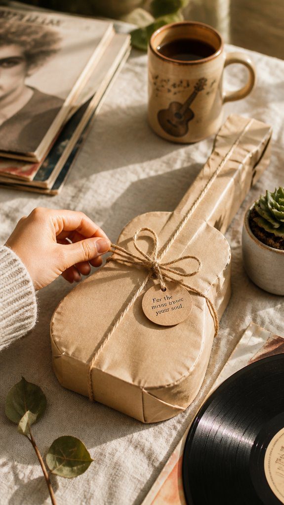personalized music themed gift ideas