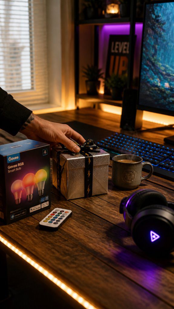 smart lighting enhances gaming ambiance
