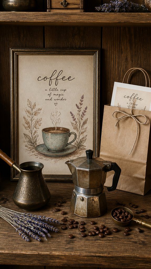 vintage coffee memorabilia collection