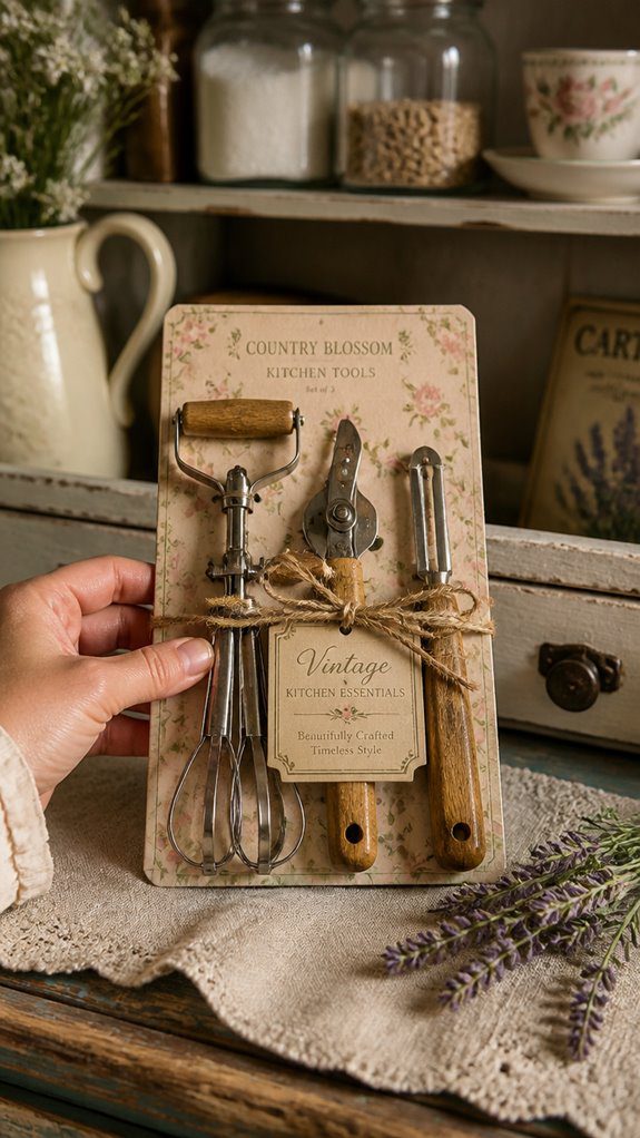 vintage kitchen tools evoke nostalgia